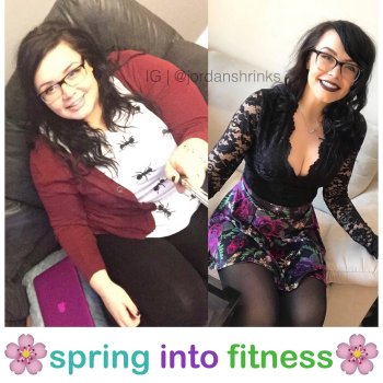 SPRING into FITNESS with jordanshrinks