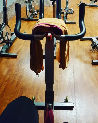 650 calories toasted in RPM topped with a stir fry dinner (made a la cauliflower rice)! hazaa!