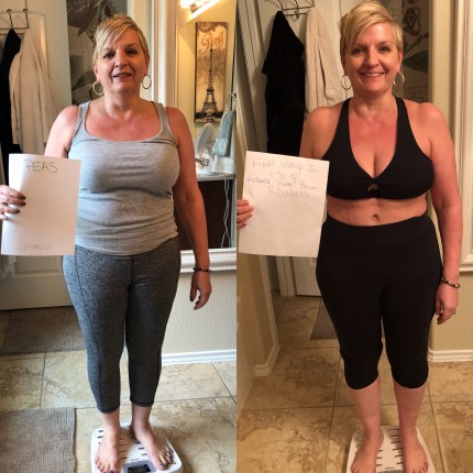 So happy with my progress, looking forward to the next challenge to keep me accountable!