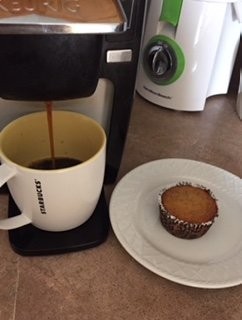 Met the 2nd round goal...... celebrate with a cup of New Orleans chicory coffee and ONE paleo lemon