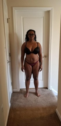 I notice my pouch has gone down but what I also realized that I’m ALWAYS holding in my stomach! ????