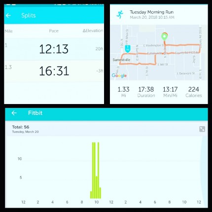 56 minutes for me today included a run and some dance fitness.. #thinkristyn #instagram #myjourney