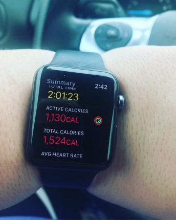 I made myself a promise, and the past two weeks I’ve been slipping on it. I pushed myself today, and