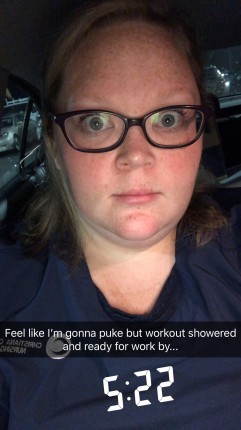 I did something different today! I’ve been working out for a couple of weeks now, lost almost 4 lbs.