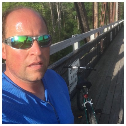 Saturday sweat. The finish line is in sight, no days off. Getting close to hitting my goal.