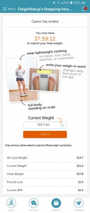 Why doesnt it give me a weigh in Word?am o doing something wrong