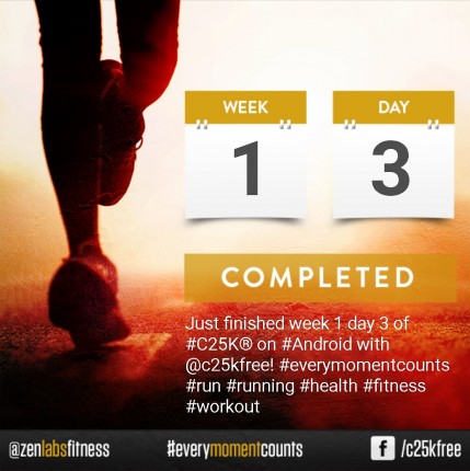 Just had a baby last month. I am making a comeback into running. I stopped running around 10 weeks