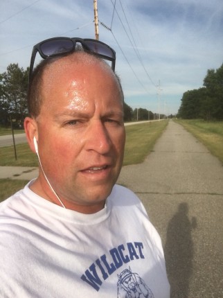 Just finished a 5 mike run. Great start to the day. Let’s go team. Have a great week.