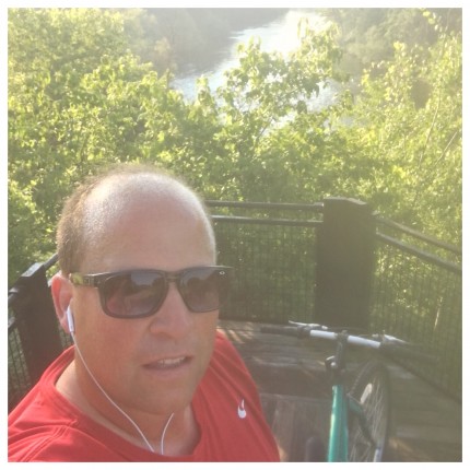 Enjoyed a hour bike ride this morning. Great overlook area.