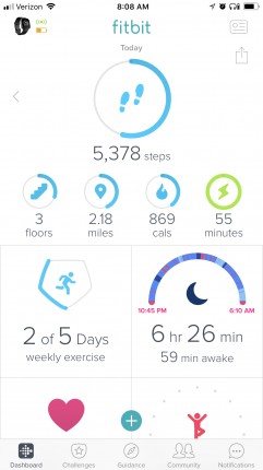 Starting my morning on the move....almost didn’t do it but glad I did. 2 miles in before8 an so I fe