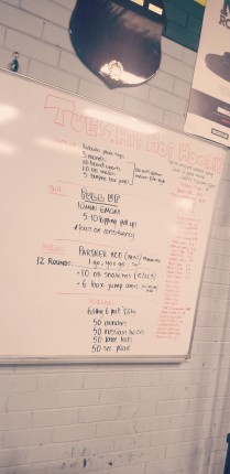 @crossfit25 was a great workout tonight!!! ??????