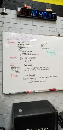 DONE!!! Everything aches but feeling energized for the day!!!