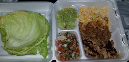 So proud of myself. Family wanted Mexican and I got this. Lettuce wraps Mexican style. When I ordere