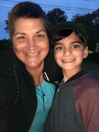 Just finished Couch to 5K week 3 with my 9 -year-old son, aka Coach! He’s been with me every step o