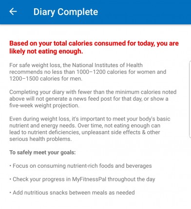 Whoops. I never thought this was possible for me because I love food.