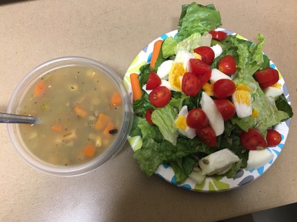 Working on my 5 servings today