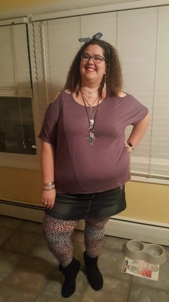 NSV...the hospital I work at did an 80's hairdband/rock theme for Halloween and I was able to wear a