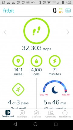 I'm a dairy Farmer, so I have no problem getting in enough exercise. However the sleep portion I thi