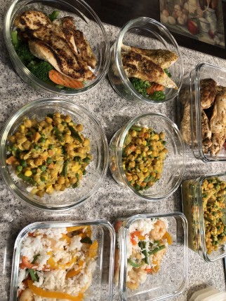 Meal prep done! I got an insta pot for Christmas and let me tell u! Omg! I am in love