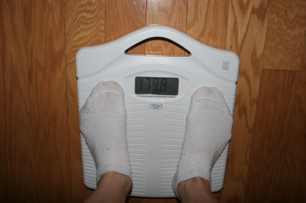 Happy with how it is going so far though...down 2.2 thus far this week and only half way through :)