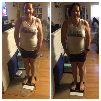 I would love to be seeing more progress but at least I met my goal. Onto another challenge!