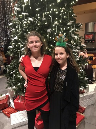 My husband and our 2 daughters