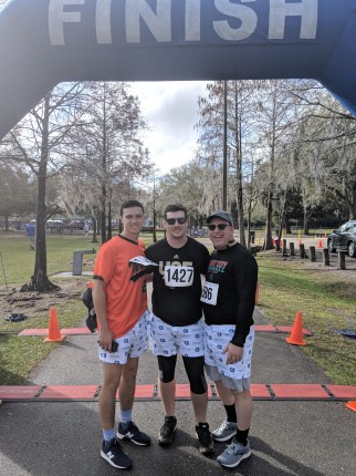 Completed a 5k today with my family. The Undy RunWalk for the Colorectal Cancer Alliance.