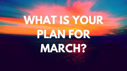 What goals do you have for the next four weeks together? How are you going to stay on track to meet