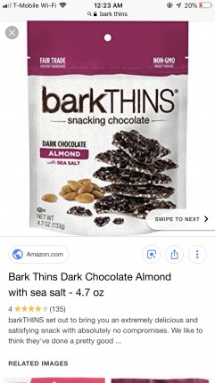 Bark Thins are my go to!