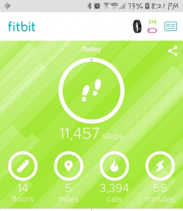 Starting Day 1 off right! :) most I've done in far too long!