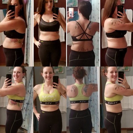 I am officially at my lowest weight since before my hysterectomy back in January. I have 0.1lbs left