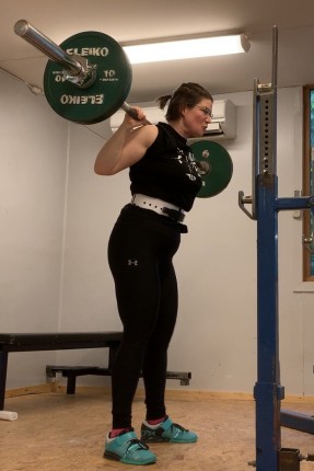 Feeling so-so... up in weight (67kg when 66.6 is my goal), but weirdly surprised that my lifting bel