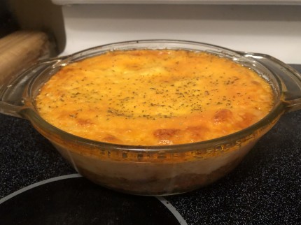 Wet dreary day calls for Keto Shepherds Pie :raised_hands:????