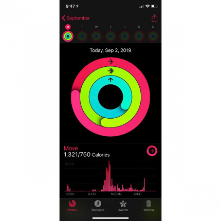 Day 2:white_check_mark: #AppleWatchGoalsI challenged myself to close all of my Apple Ring Goals for