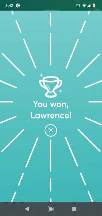 Success has its rewards as one another Fitbit and them down 3 lb under my goal for a and I lost doub