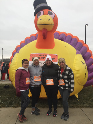 Finding balance... I will be eating and enjoying it today but I also ran and enjoyed that too!