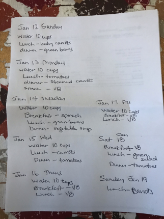 Ok I wrote it down because my photoscreen not working well- do intermittent fasting so sometimes onl