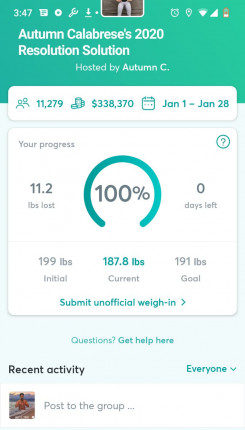 Here we are weigh-in is complete and I'm waiting to get verification from a referee good luck to all