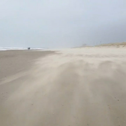 Went for a nice walk on the beach. Sure, I'll probably take enough sand home in my shoes to fill a s