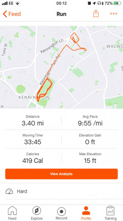 Super slow 5K :weary:. I went from 130-135lbs and honestly, I can feel I’m slower. Not breaking any