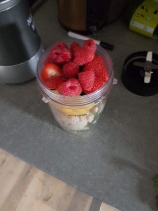 First healthy breakfast is being made. Let's do this! :)