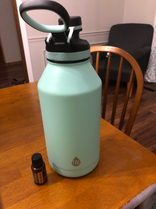 I bought this bad boy today! 64oz and stainless steel so I can add my citrus oils. My goal is to dri