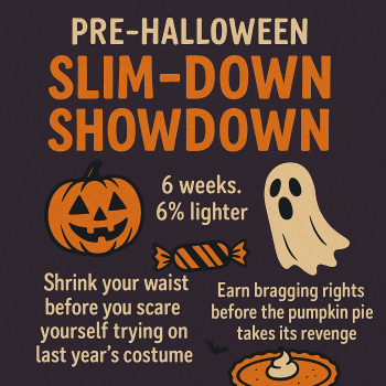 Pre-Halloween Slim-Down Showdown