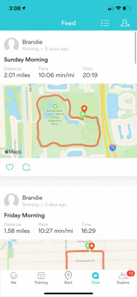 Alternating days of HIIT workouts and runs! :white_check_mark:?