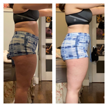 day 1 of dietbet vs today!! feeling accomplished i won!