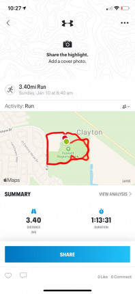 Not my best... but I did get out :)