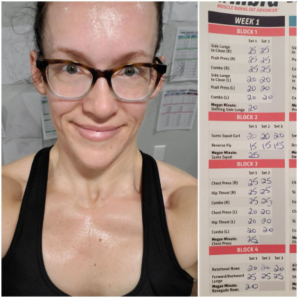 Energize :white_check_mark:MBFA. Week 1. Day 5/21. Full Body Burn Advanced. :white_check_mark:MBFA.