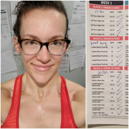 Energize :white_check_mark:MBFA. Week 1. Day 6/21. Power Ignite Advanced2L H20Recover with greens bo