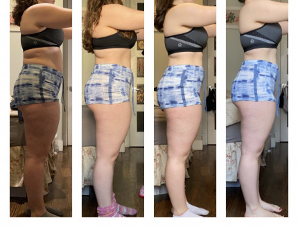 just wanted to share some progress i’ve been keeping track of!!jan 3 -> jan 14 -> jan 31 ->