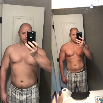 I used keto and intermittent fasting to make this transformation before. I joined this to make mysel